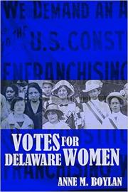 image of book cover - Votes for Delaware Women