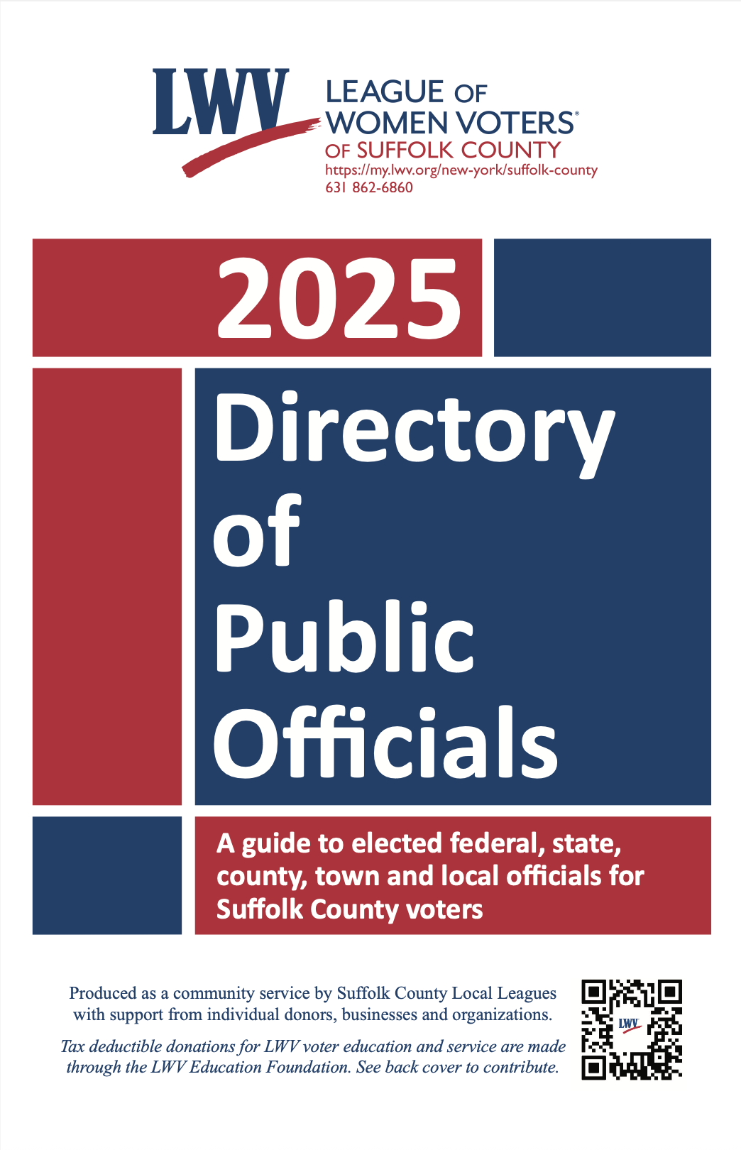 LWV Directory of Public office 2025