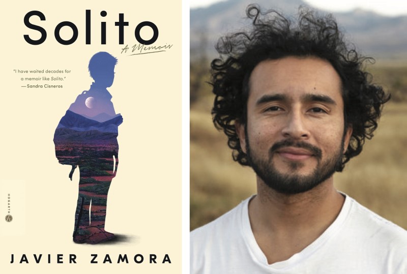 Solito: A Memoir book cover with author Javier Zamora