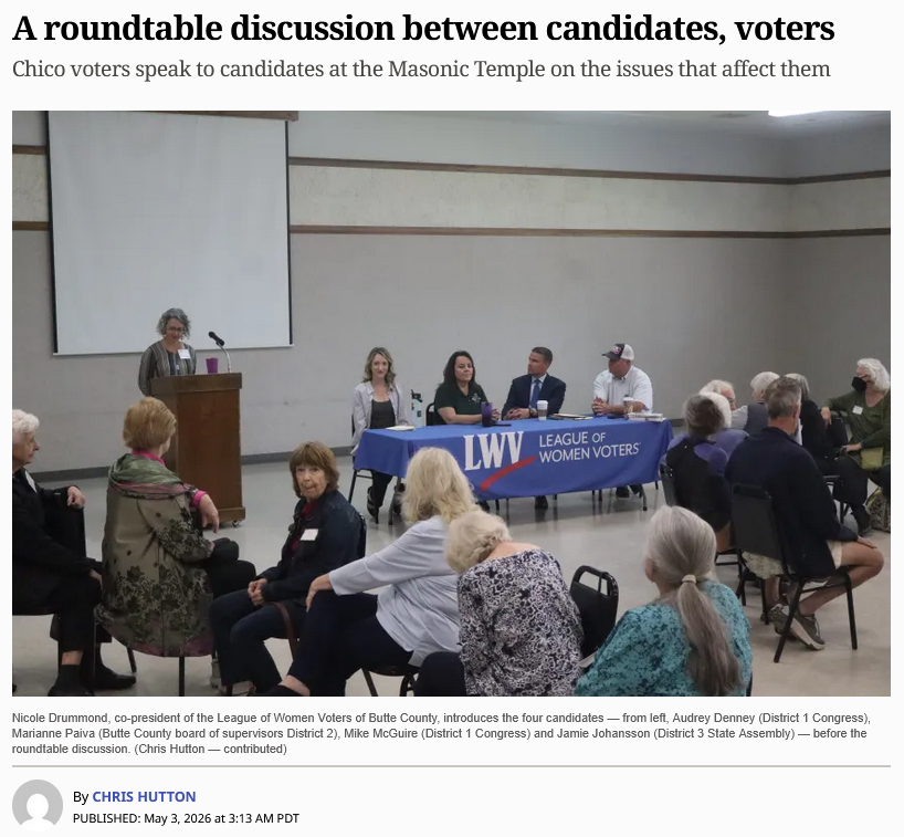 Round Table Discussion Candidates 2026