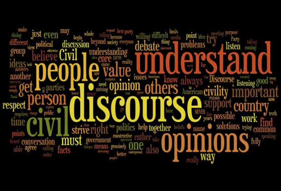 Civil Discourse words