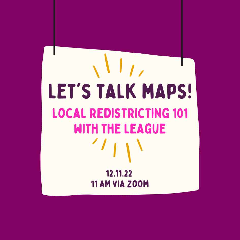 Let's Talk Map Local Redistricting 101