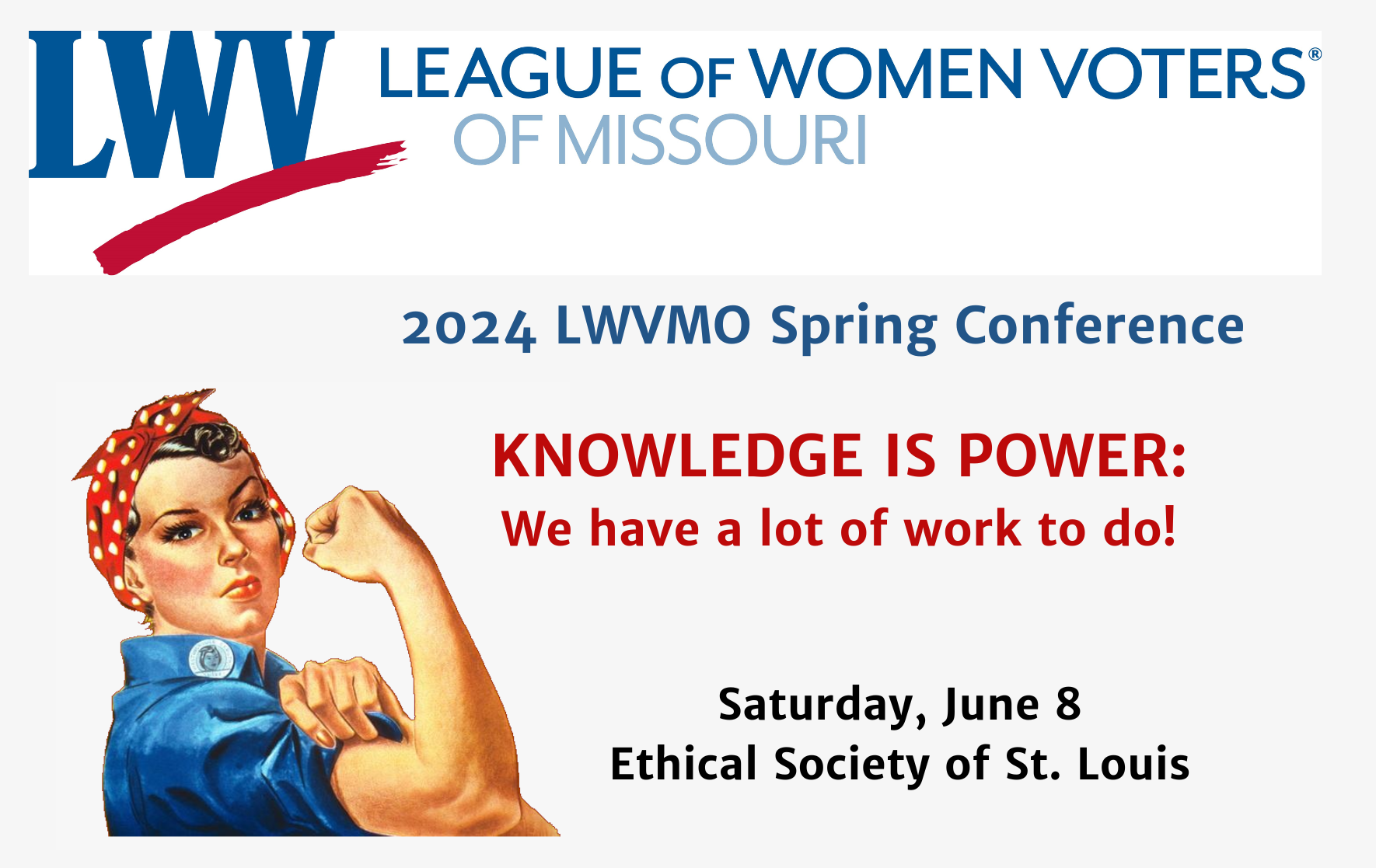 Knowledge Is Power: We Have a Lot of Work to Do
