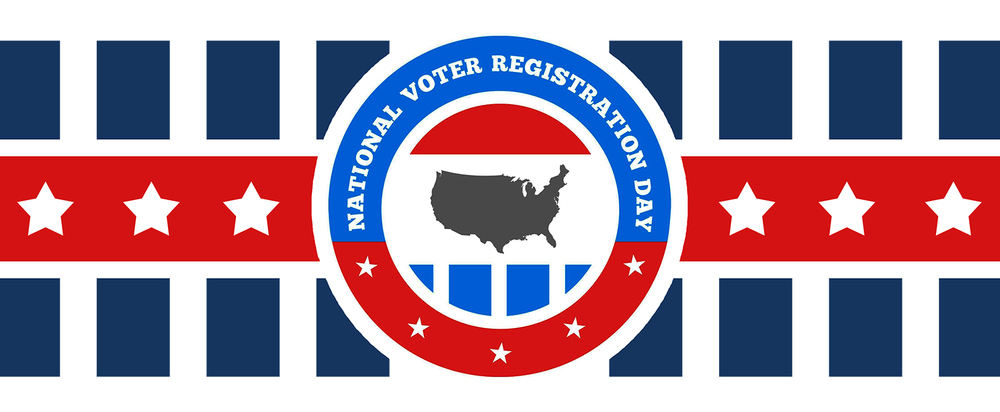 National Voter Registration Day banner