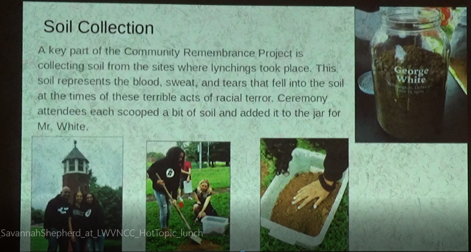 "Soil Collection" presentation slide