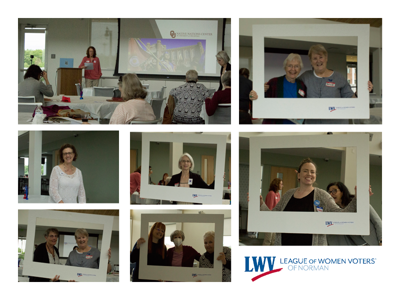 Images of League of Women Voters Norman members