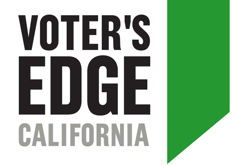 Words "Voter's Edge"