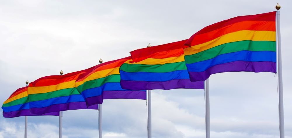 Photo by Jasmin Sessler on Unsplash Photo of Six Rainbow Flags