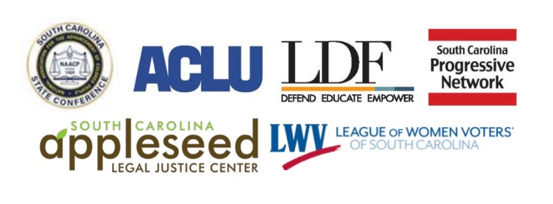 LWVSC, ACLU Legal Defense Fund, NAACP, Appleseed Legal Justice Center, Progressive Network 