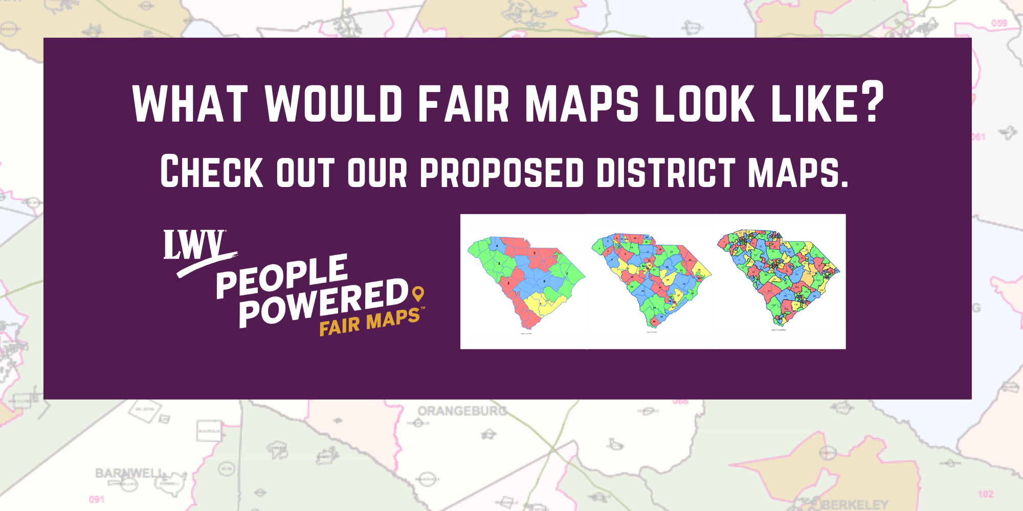 What would fair South Carolina maps look like? 