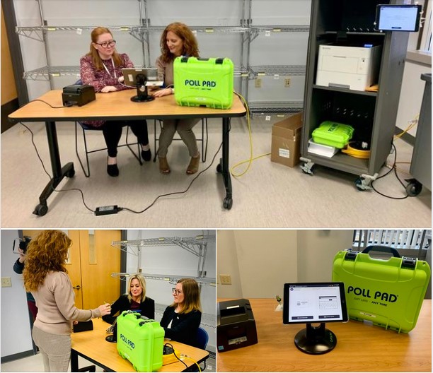 Oneida County election day equipment