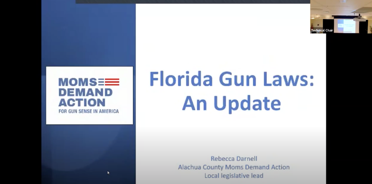 Oak Hammock Gun Laws Update Presentation Slide