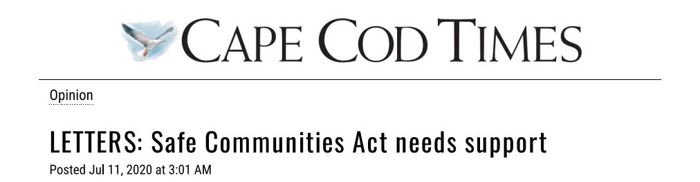 Safe Communities Act Header