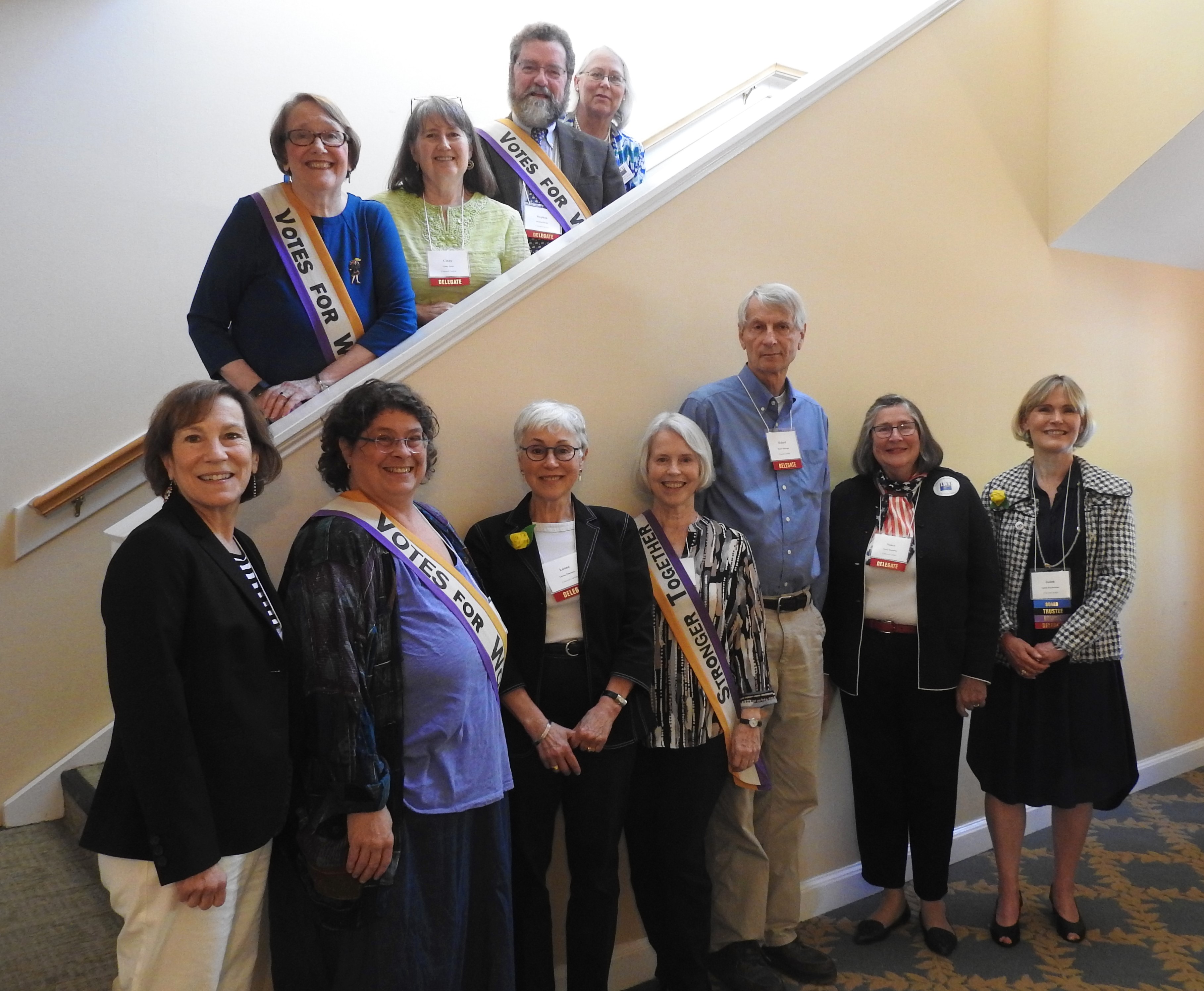LWVCC Board at LWVMA convention LWVCC Board at LWVMA convention