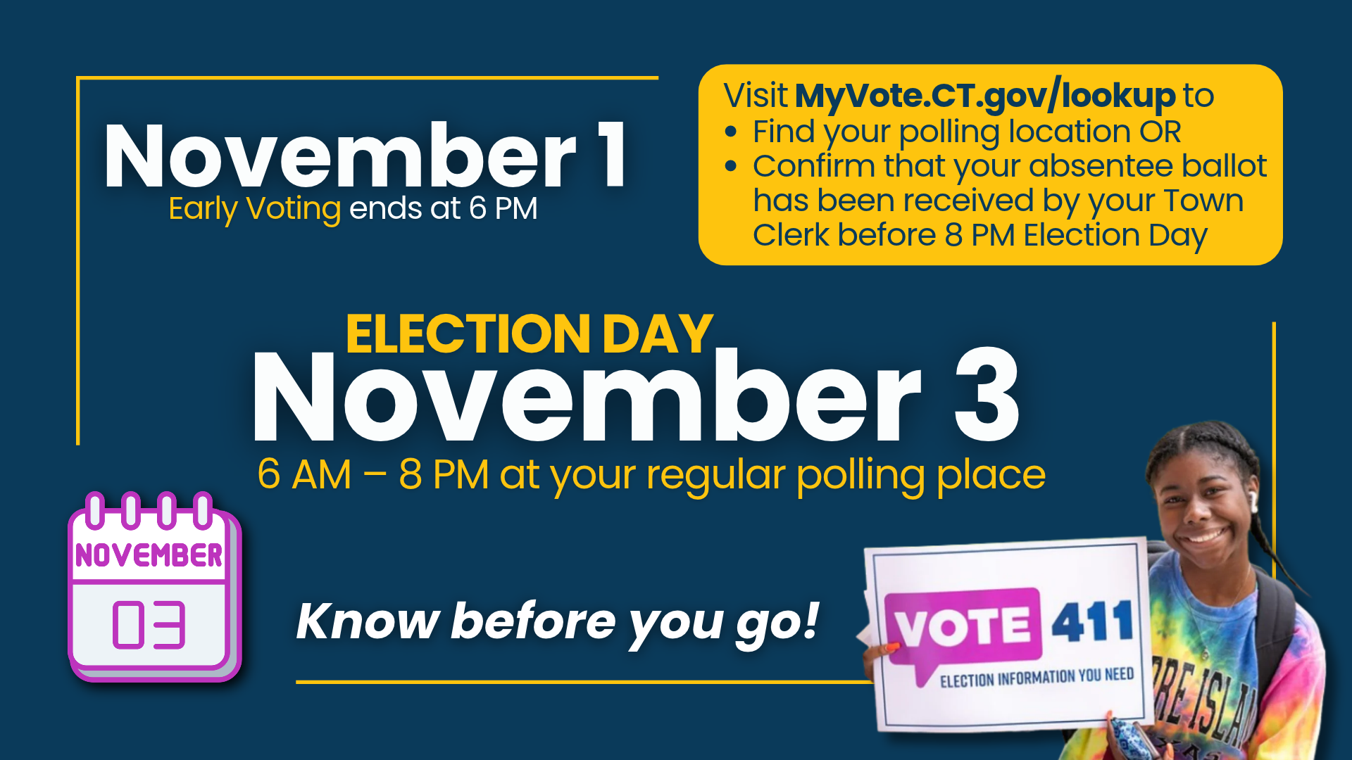 CT Election 2026 Know before you go