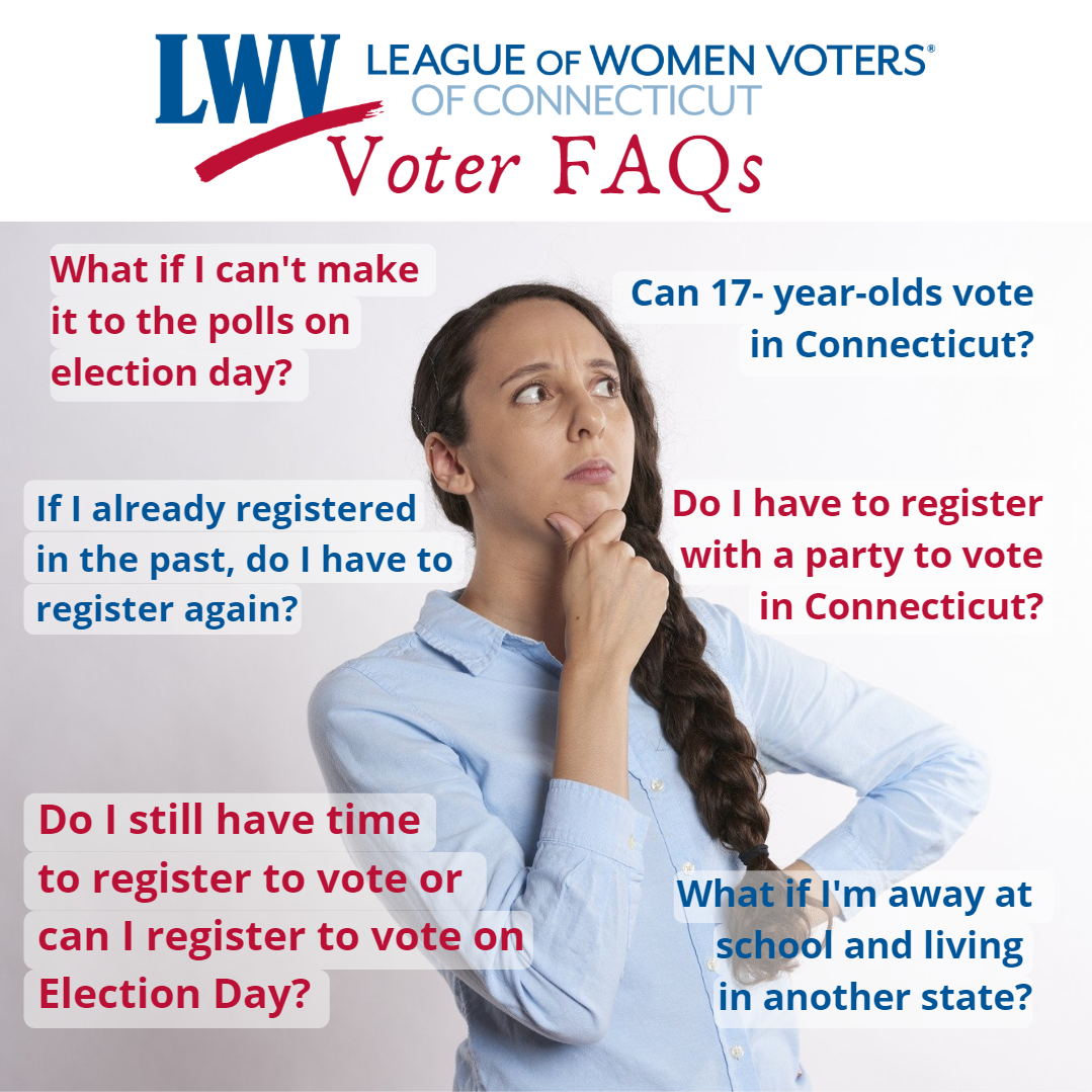 Connecticut Voter FAQs Social Post Image