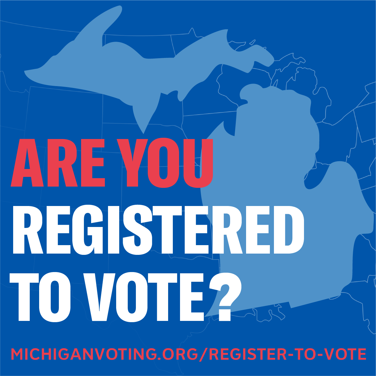 Are you registered to vote?