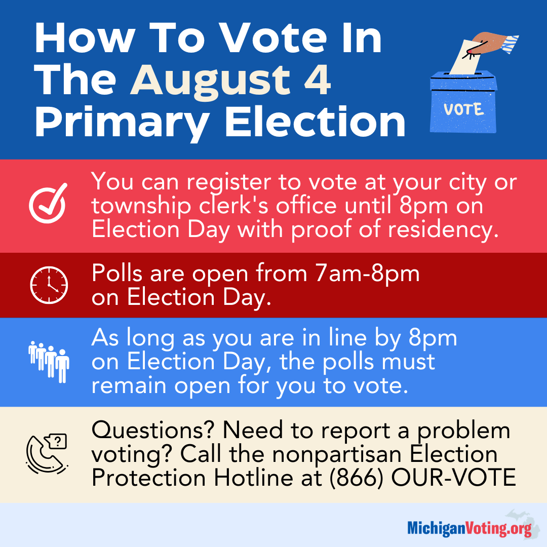 tomorrow is election day