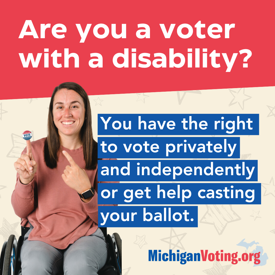 Are you voter with disabilities?
