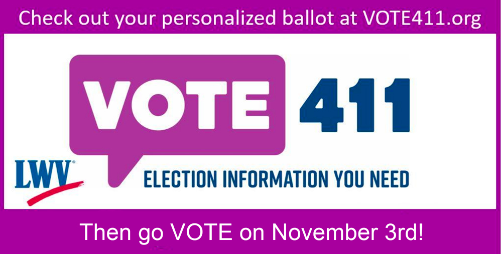 Vote411.org - November 3rd election