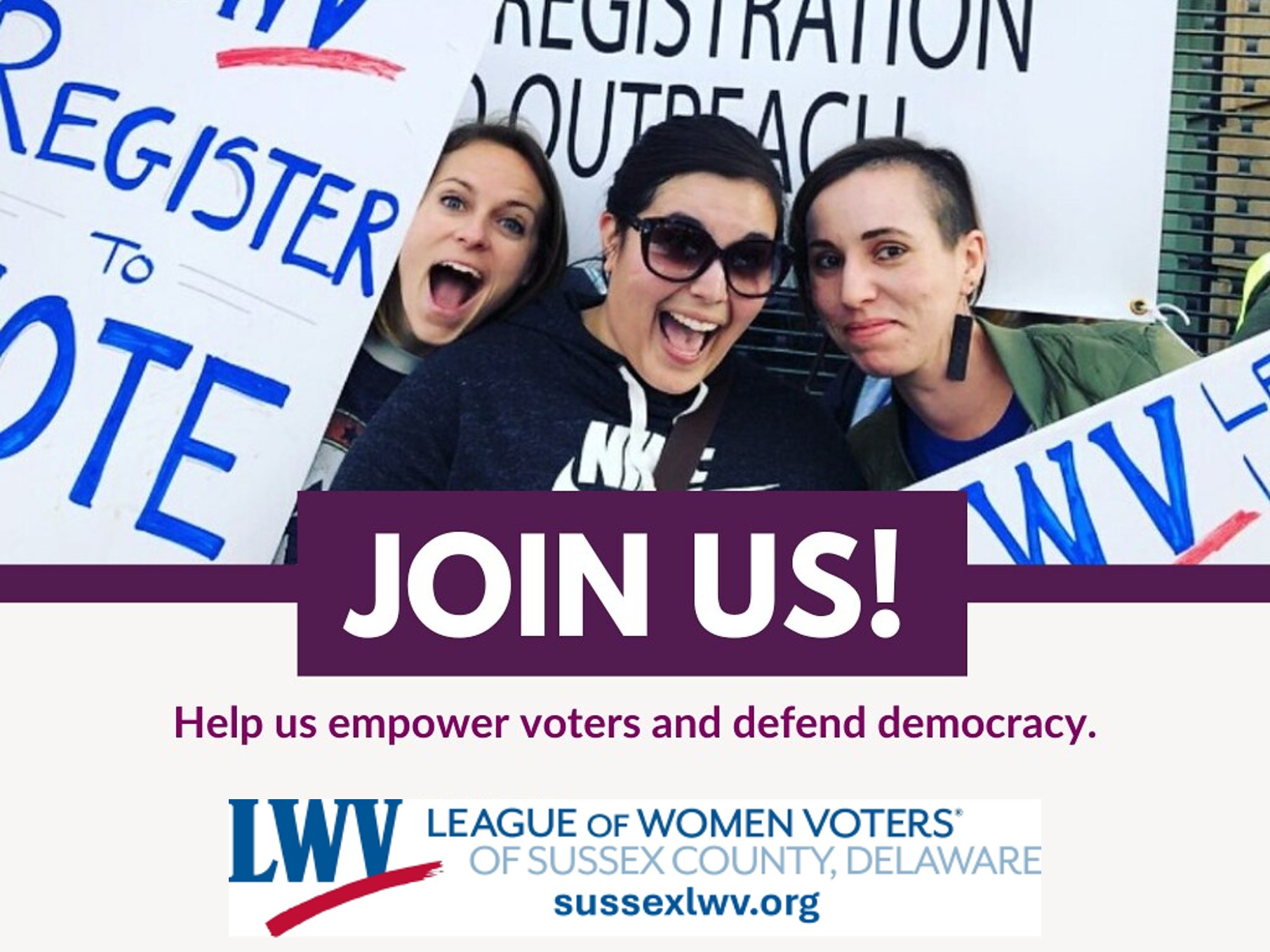 Join Us! photo for Sussex County