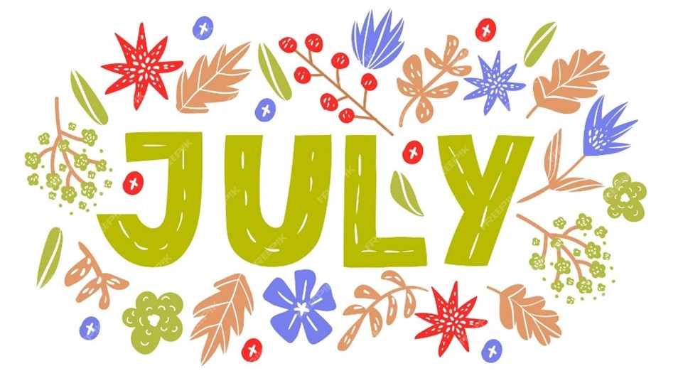 Colorful July image