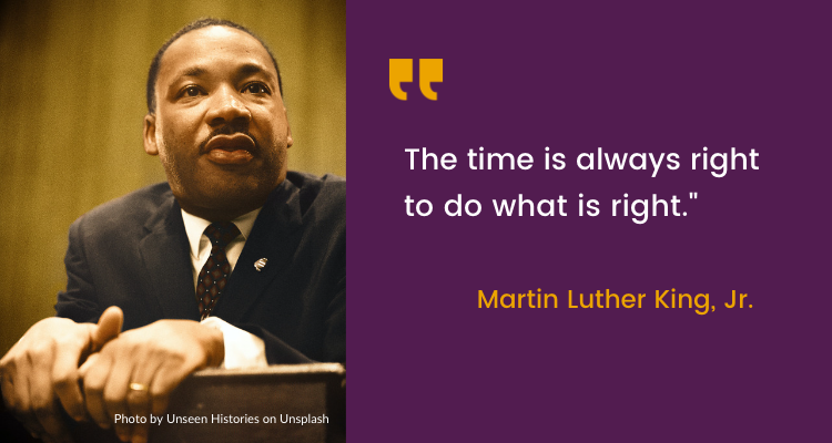 MLK: The time is right