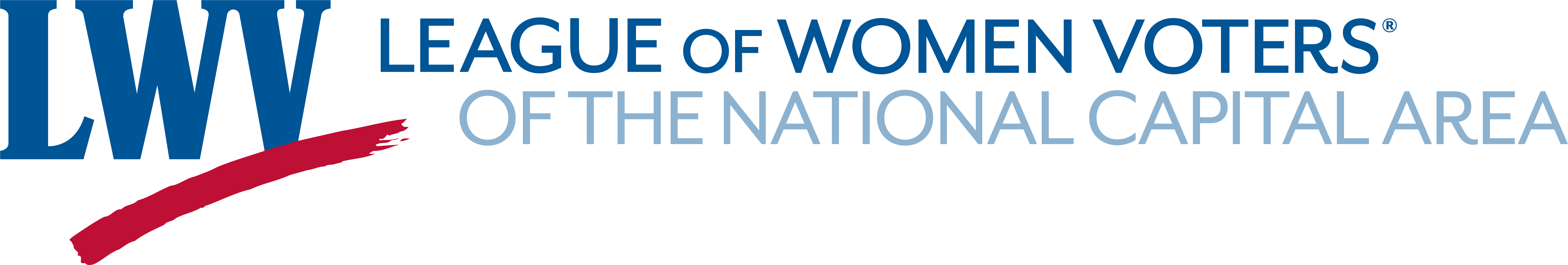 LWVNCA Logo-RedBlue LWV of National Capital Area Logo-red,blue
