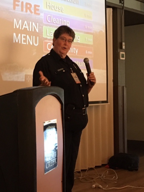 Speaker Kathy Woofter, Consolidated Fire District, Contra Costa