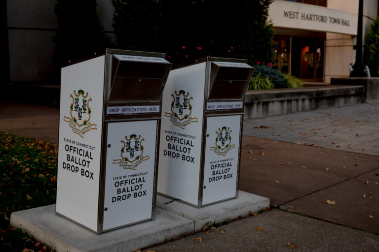 connecticut voting drop boxes