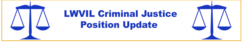 Criminal Justice Position Update Criminal Justice Position Update