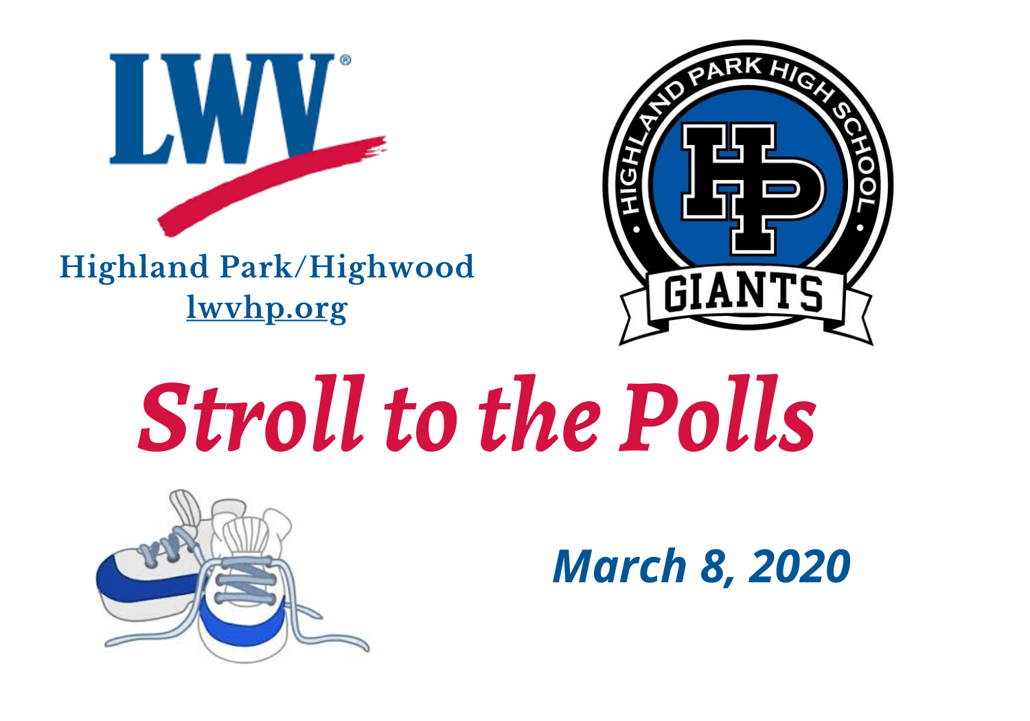 Stroll to the Polls Badge