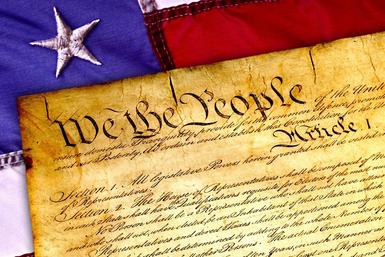Constitution of the United States of America July 4th 