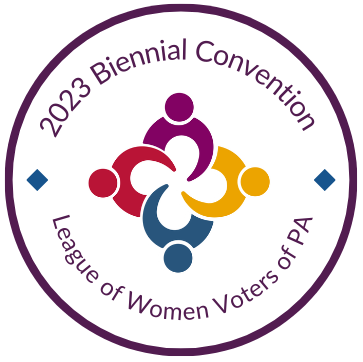 2023 biennial convention logo