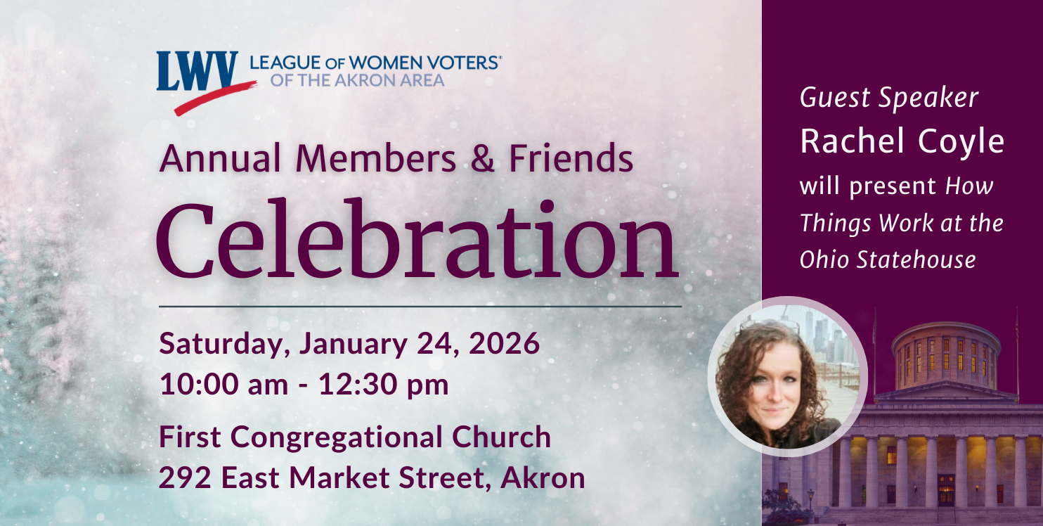 Annual Members & Friends Celebration Saturday, January 24 10 am
