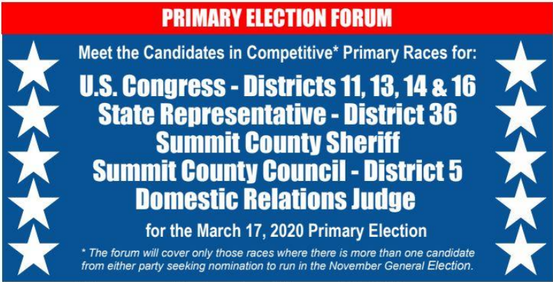 primary candidates forum