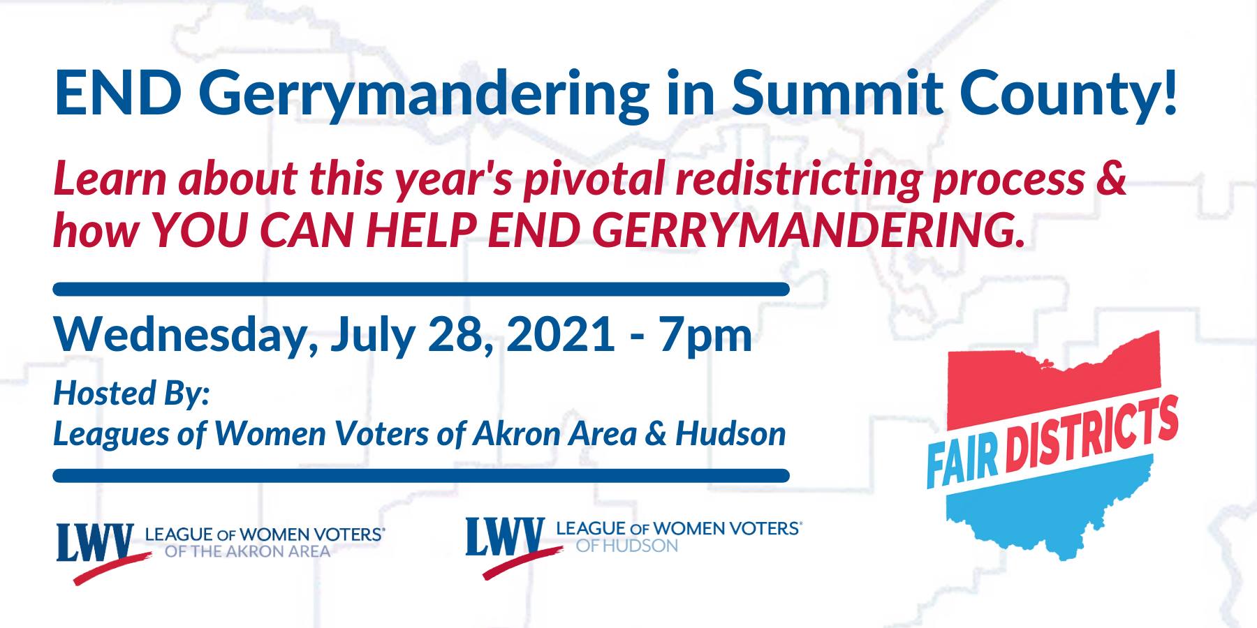 End Gerrymandering in Summit County