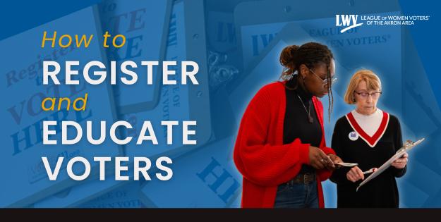 How to Register and Educate Voters image with a person assisting another person