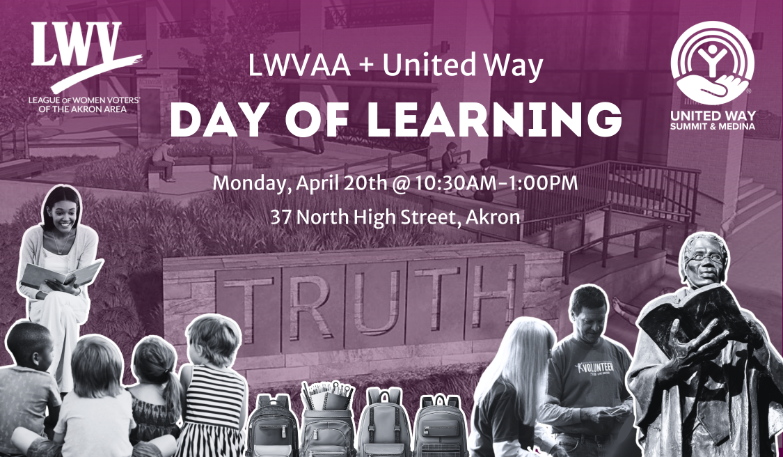 LWVAA + United Way Day of Learning