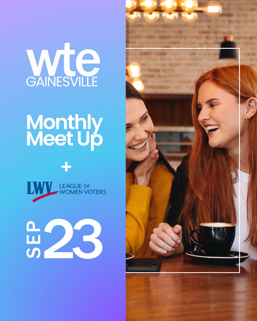 women in tech and lwv sep 23 meeting flyer
