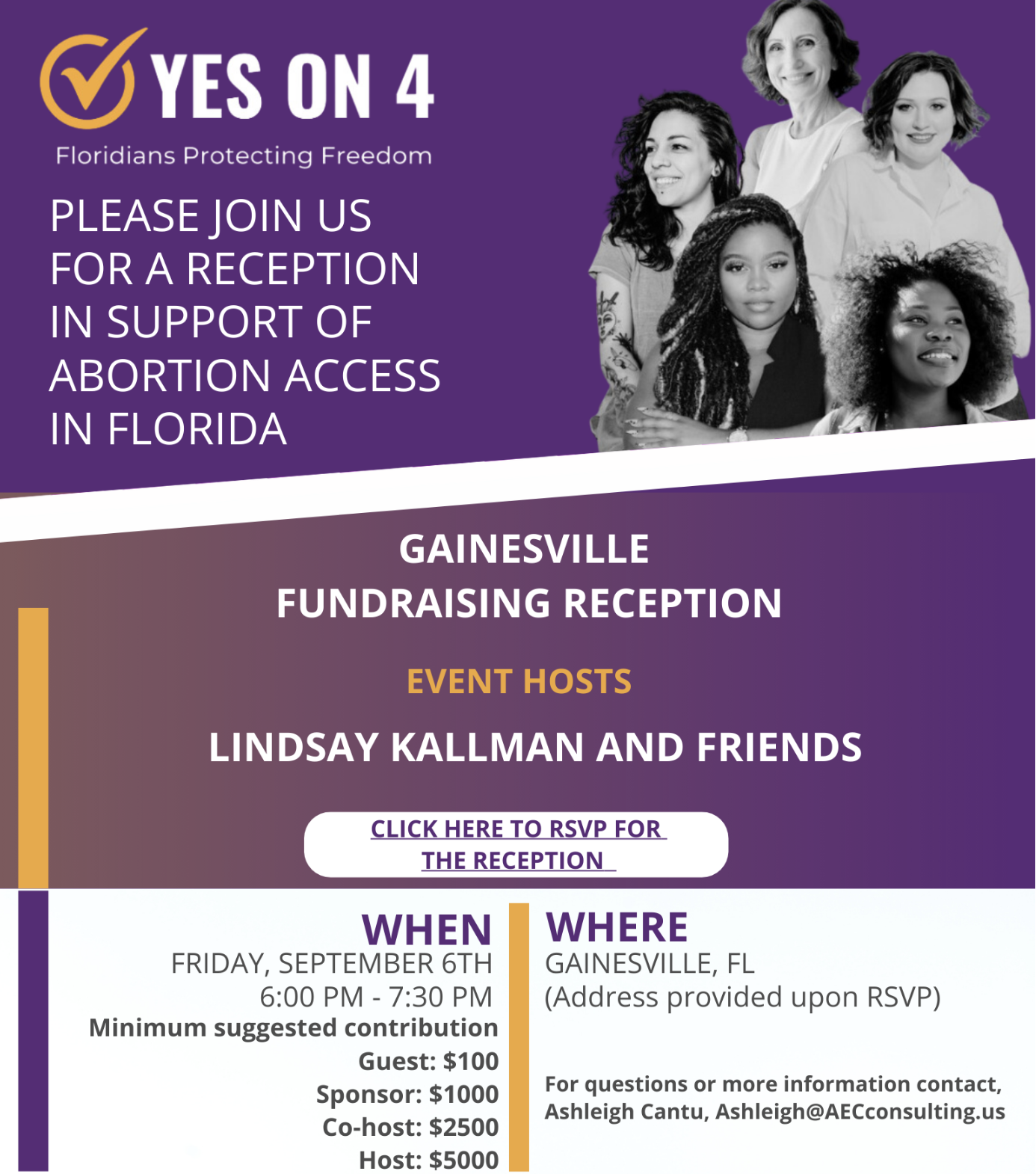 Yes on 4 Gainesville Fundraiser Details