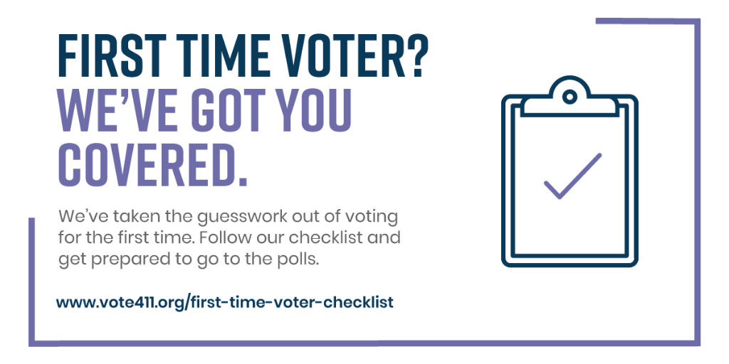 First Time Voter?