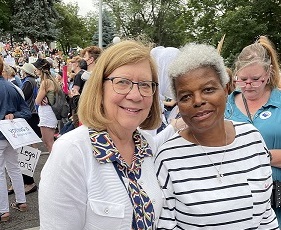 Deb Turner and Carolyn Klaus