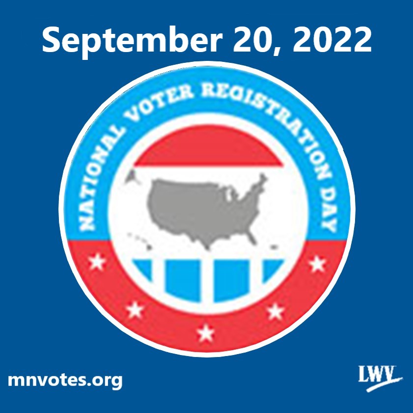 September 21, 2022 National Voter Registration Day 