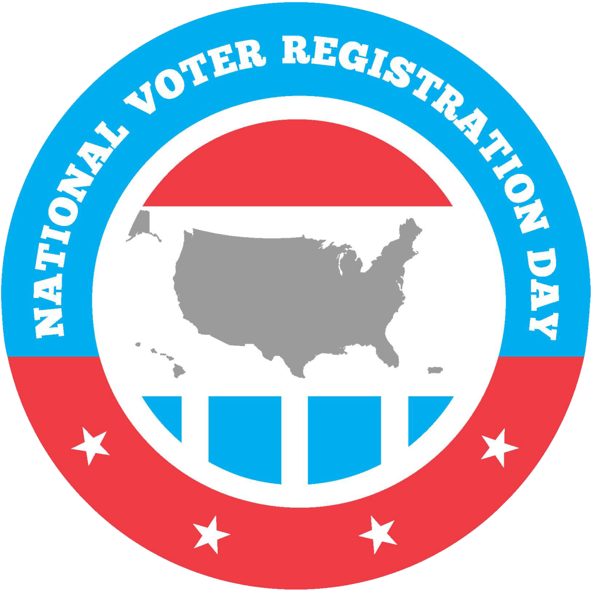 National Voter Registration Day Button