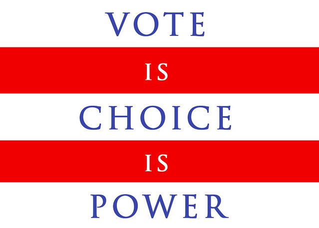 Vote is Choice is Power