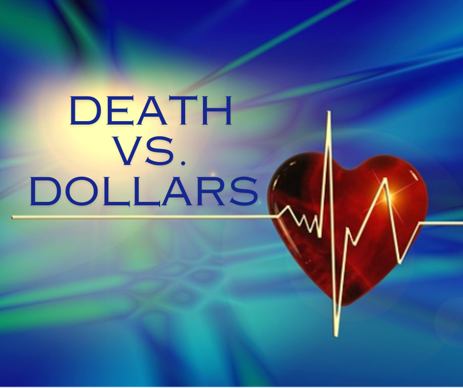 death vs dollars graphic