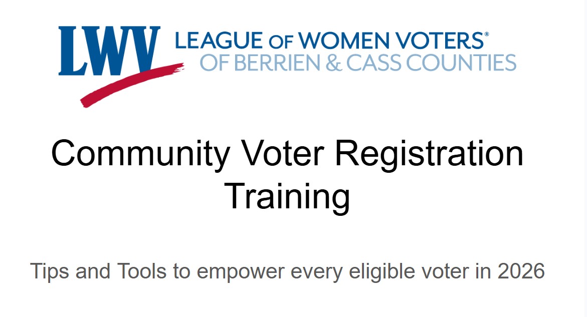 Voter Registration Training
