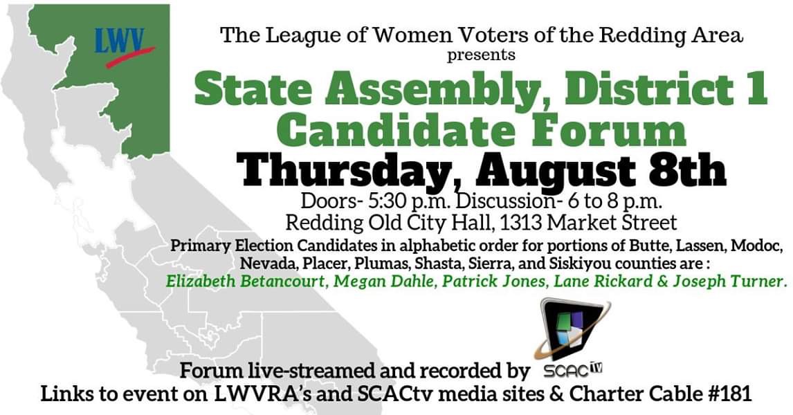 State Assemby District 1 Forum