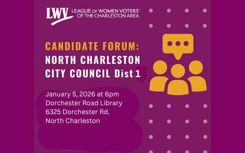 Jan 2026 N Charleston City Council Forum